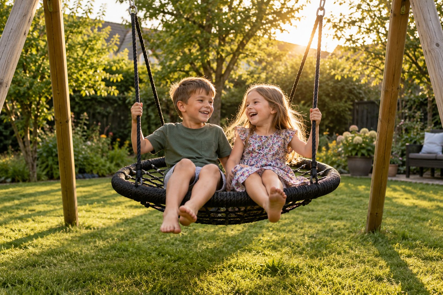 How to Choose the Right Swing Seat - outdoor play advice from ChildWood Play