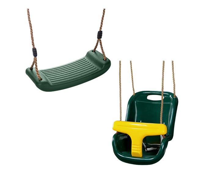 Kids & Toddler Swing Seat Bundle – Garden Swing Seats for Climbing Frames - Climbing Frame Accessories from ChildWood Play