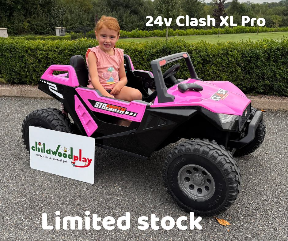 Electric Ride On 24v Clash XL  Pro® Pink  Ride on Buggy - 4 Wheel Drive