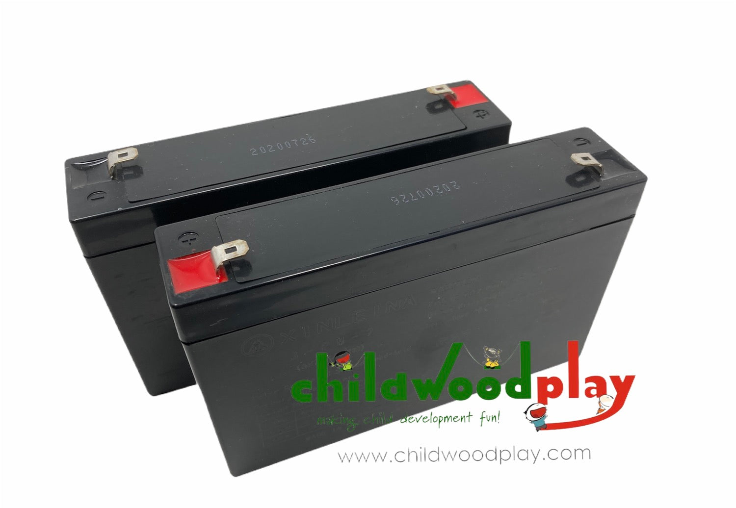 6v7ah Rechargeable Battery X2 image 1