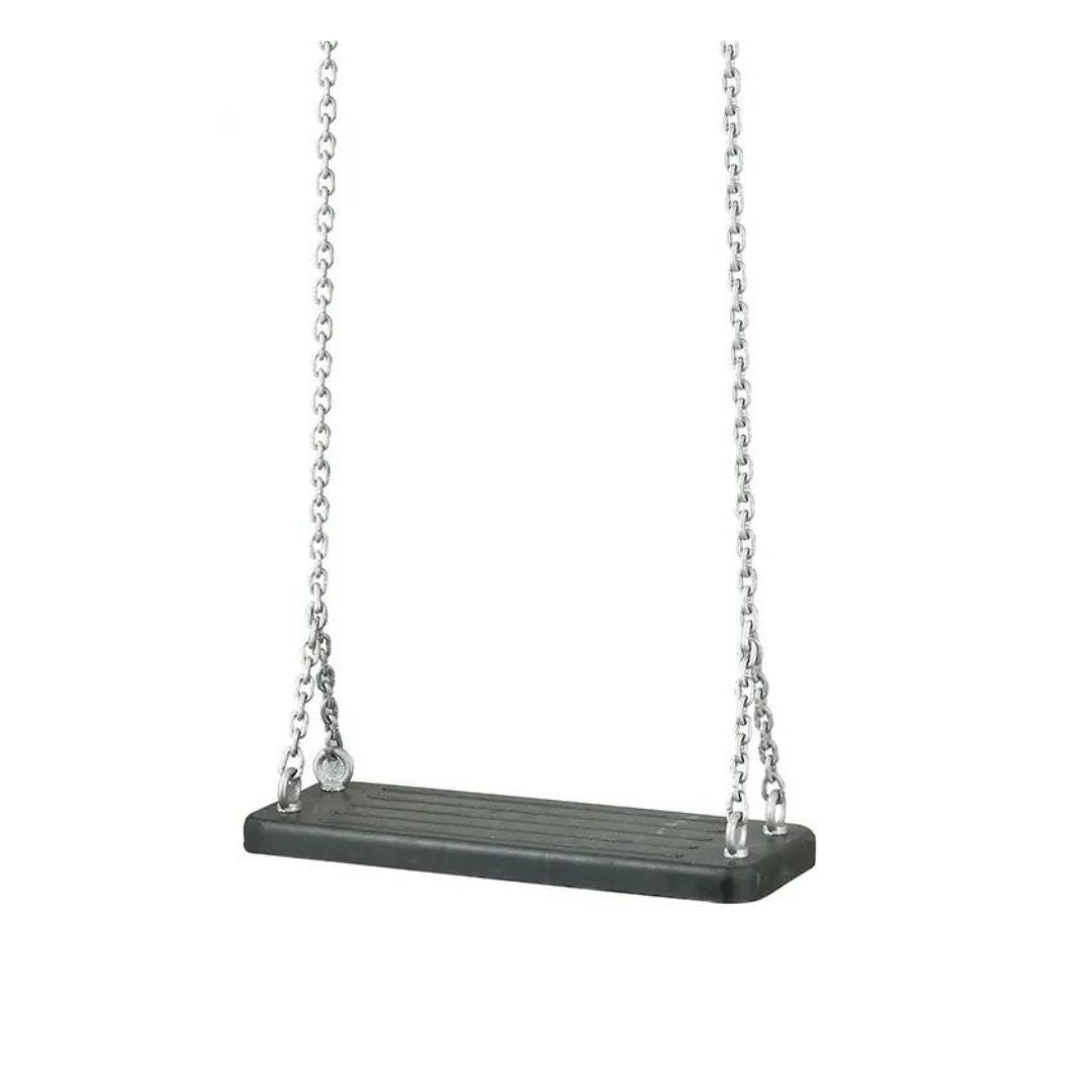 Child Rubber Swing Seat with Chains – Commercial Grade for Playgrounds & Parks