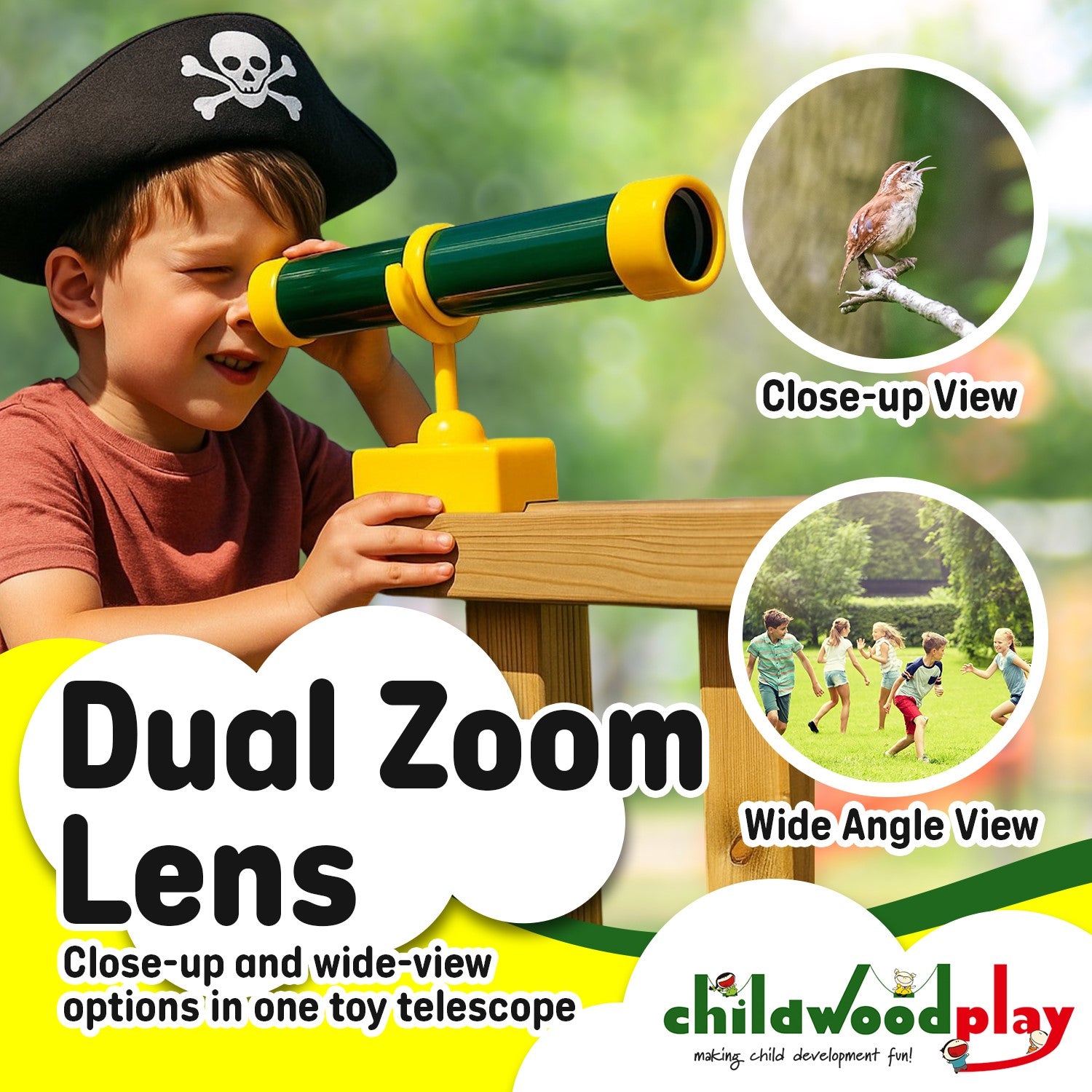 Telescope 2.0 – Extendable Kids’ Toy Telescope with Dual Zoom image 5