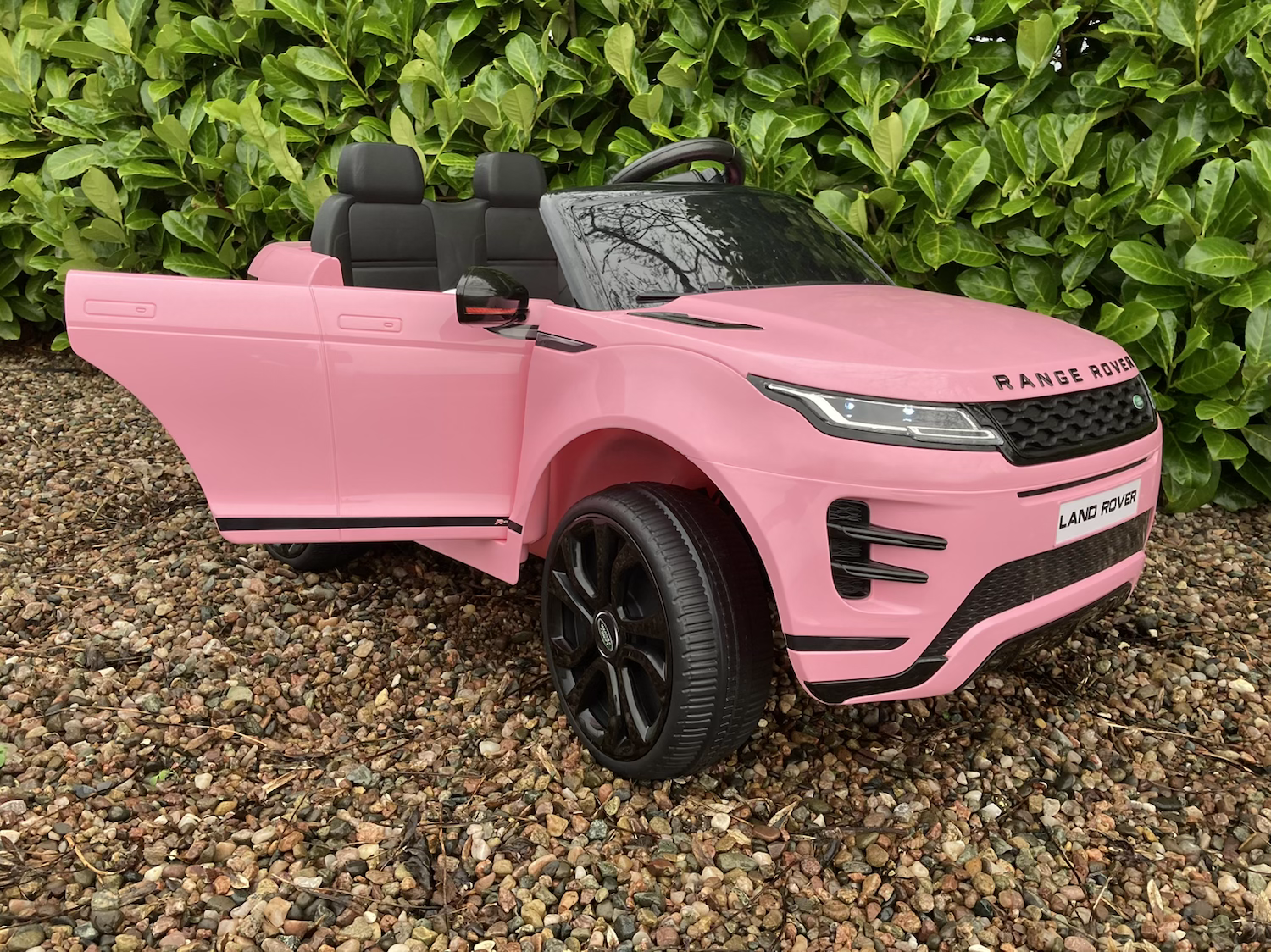 12v Licensed Range Rover Evoque Ride on Jeep 4 Wheel Drive - Pink