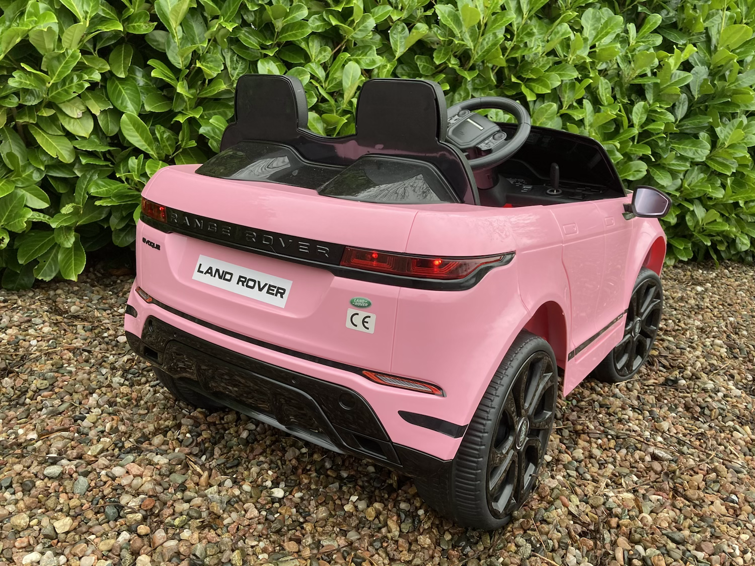 12v Licensed Range Rover Evoque Ride on Jeep 4 Wheel Drive - Pink