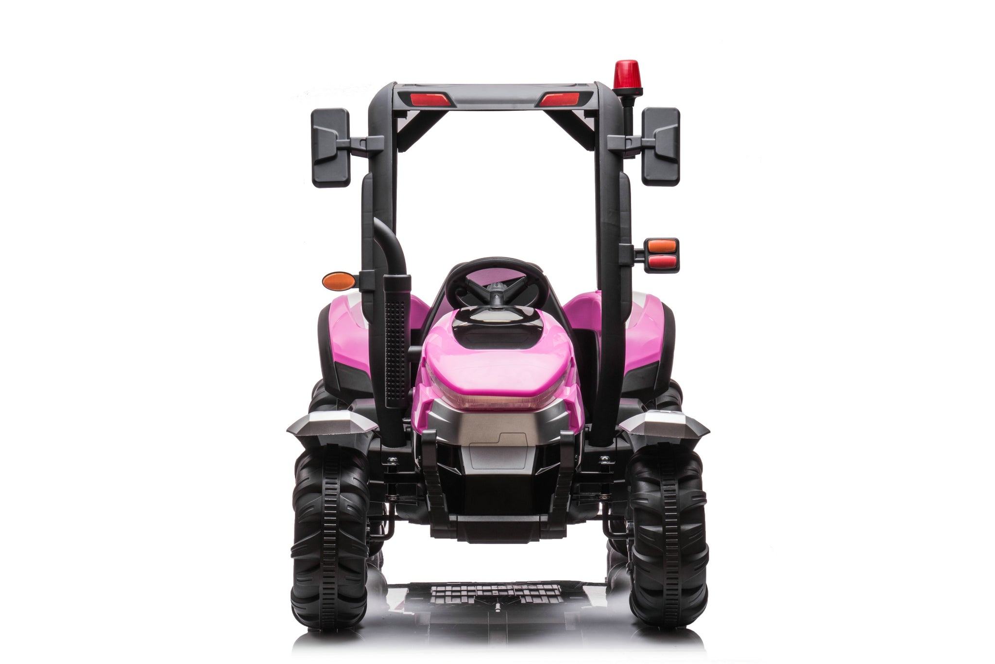 AgriRider Pro 24V Electric Ride-On Tractor & Trailer Pink