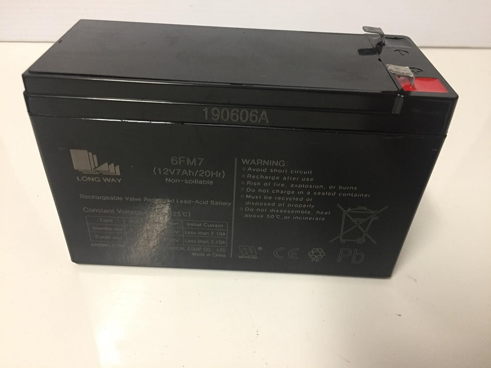 12V7AH RECHARGEABLE BATTERY FOR ELECTRIC KIDS RIDE ON CARS 12V 7AH LEAD ACID