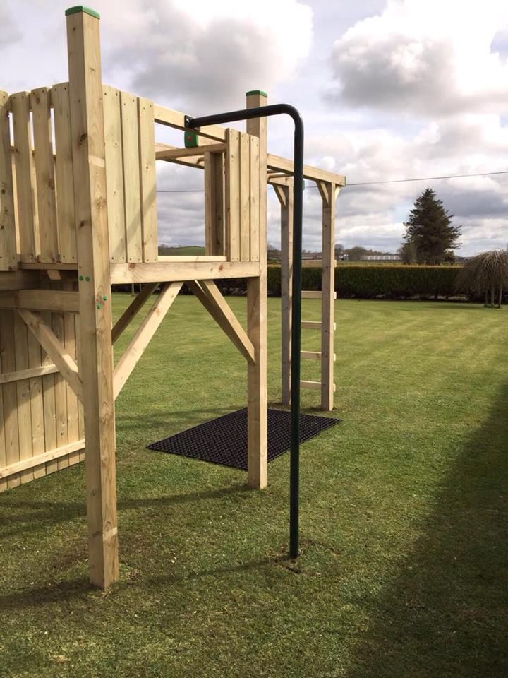 Fireman's Pole for climbing Frame