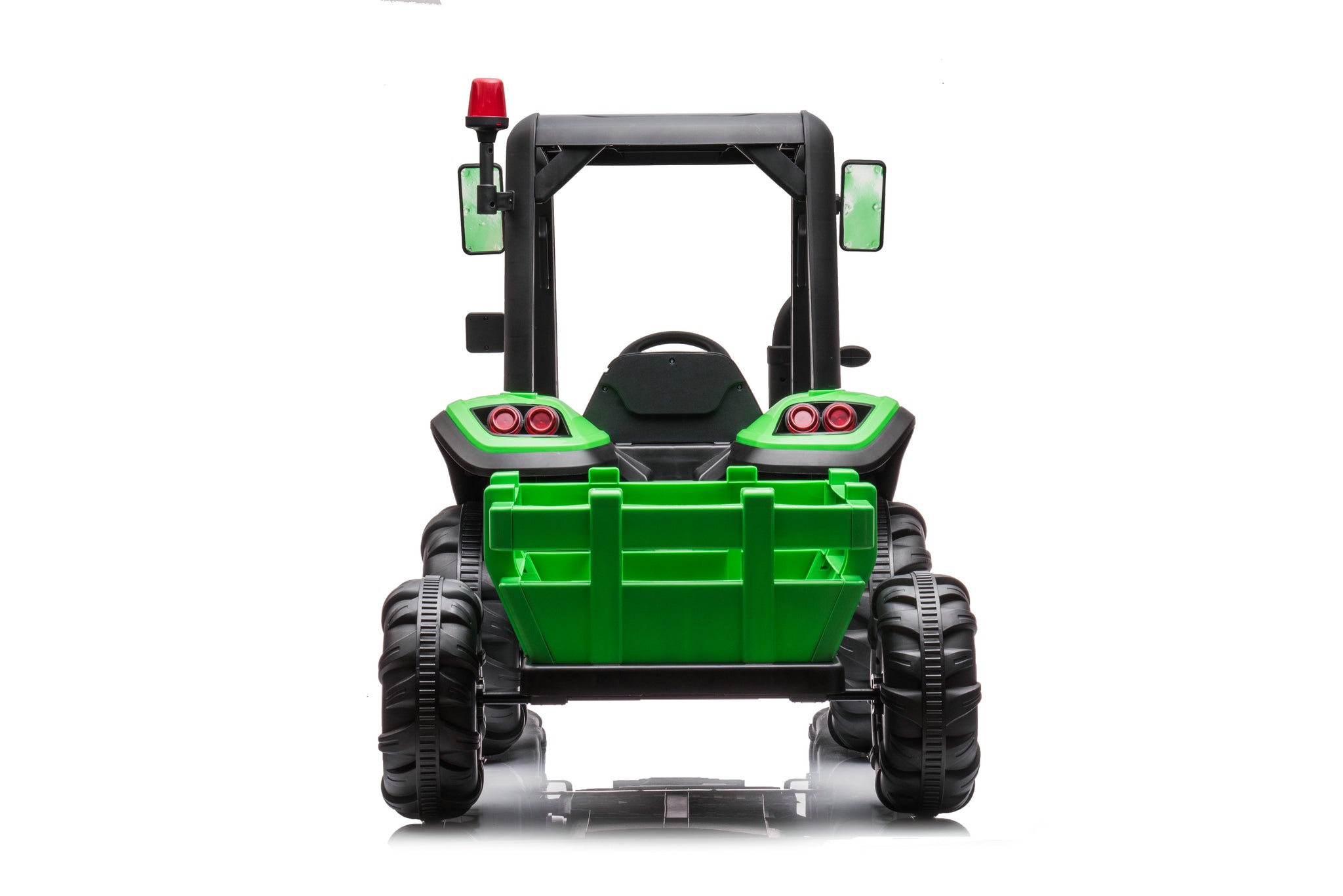 AgriRider Pro™ 24V Electric Ride-On Tractor & Trailer Green