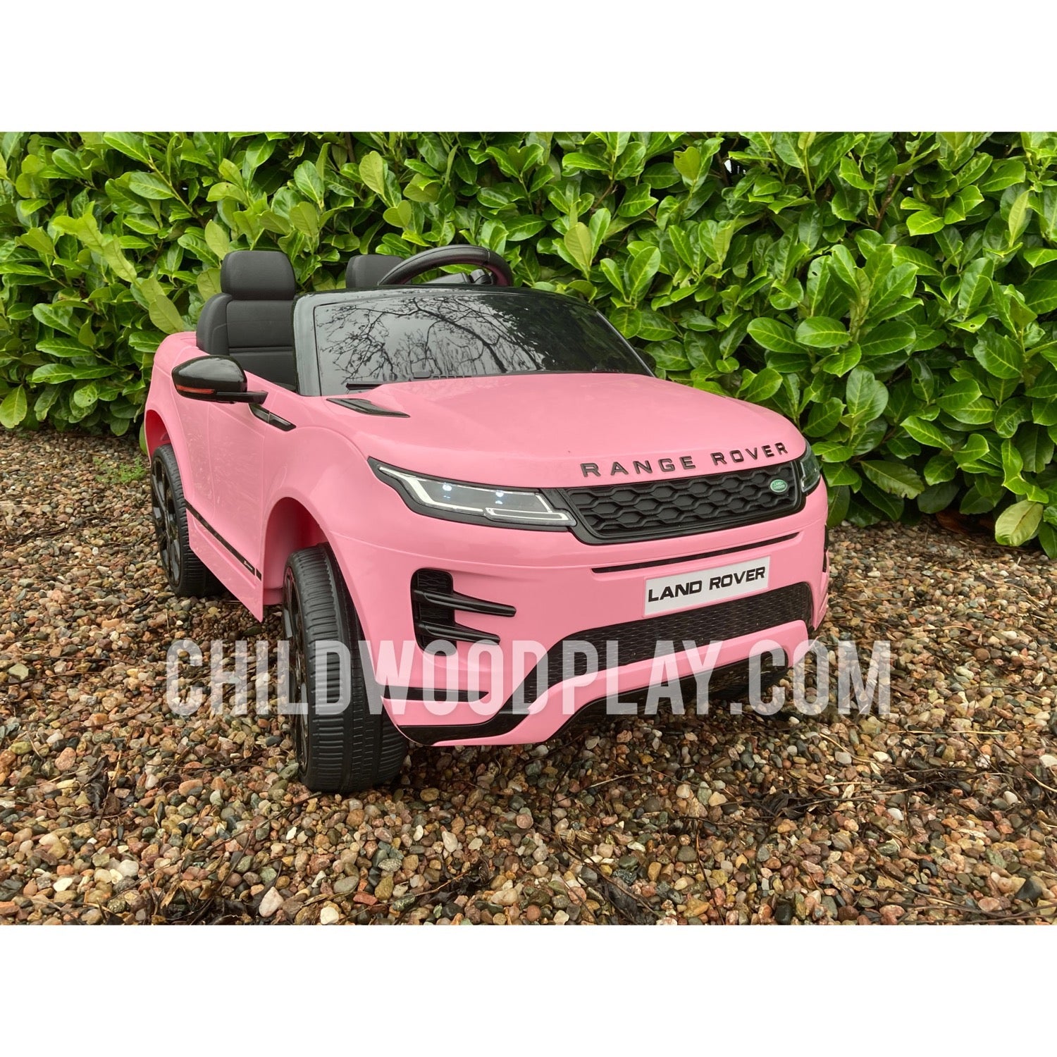 12v Licensed Range Rover Evoque Ride on Jeep 4 Wheel Drive - Pink