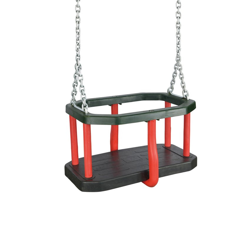 Commercial Baby Swing Seat with Chains – Heavy Duty Toddler Cradle Bucket Seat