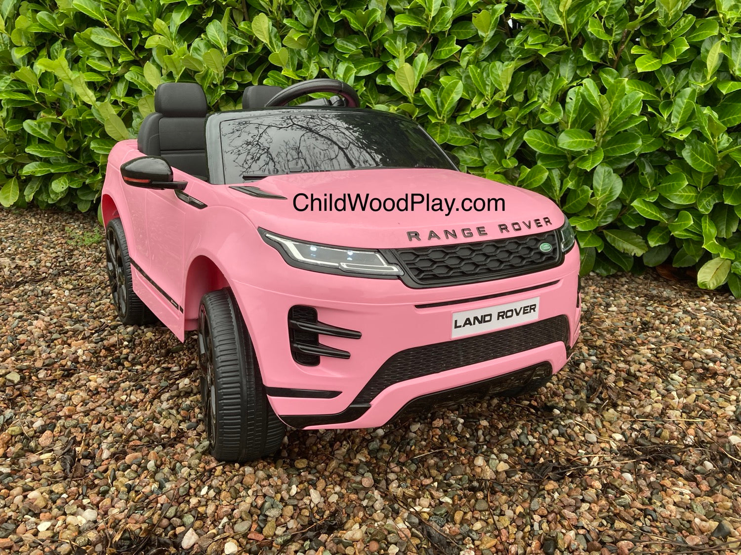 12v Licensed Range Rover Evoque Ride on Jeep 4 Wheel Drive - Pink