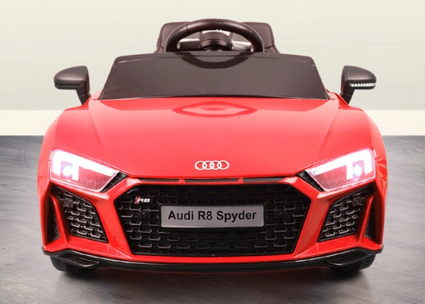 Audi R8 Spyder Licensed Kids Ride on Electric Car Red gallery image 2