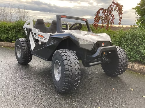 24V Clash XL Ride On Buggy 4WD White