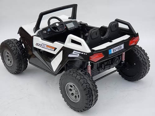 24V Clash XL Ride On Buggy 4WD White