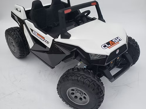 24V Clash XL Ride On Buggy 4WD White