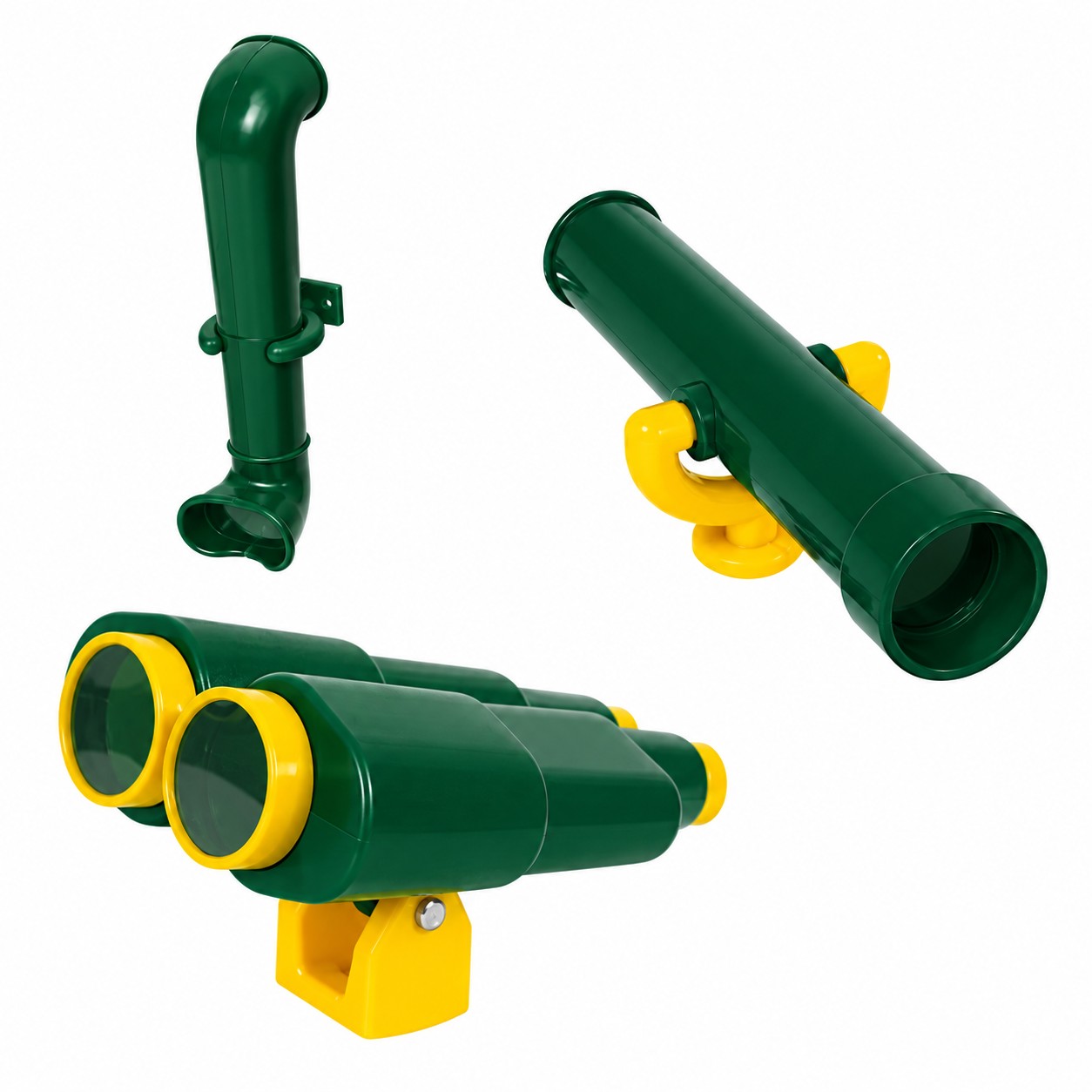 Climbing Frame Lookout Bundle – Binoculars, Periscope & Telescope - Climbing Frame Accessories