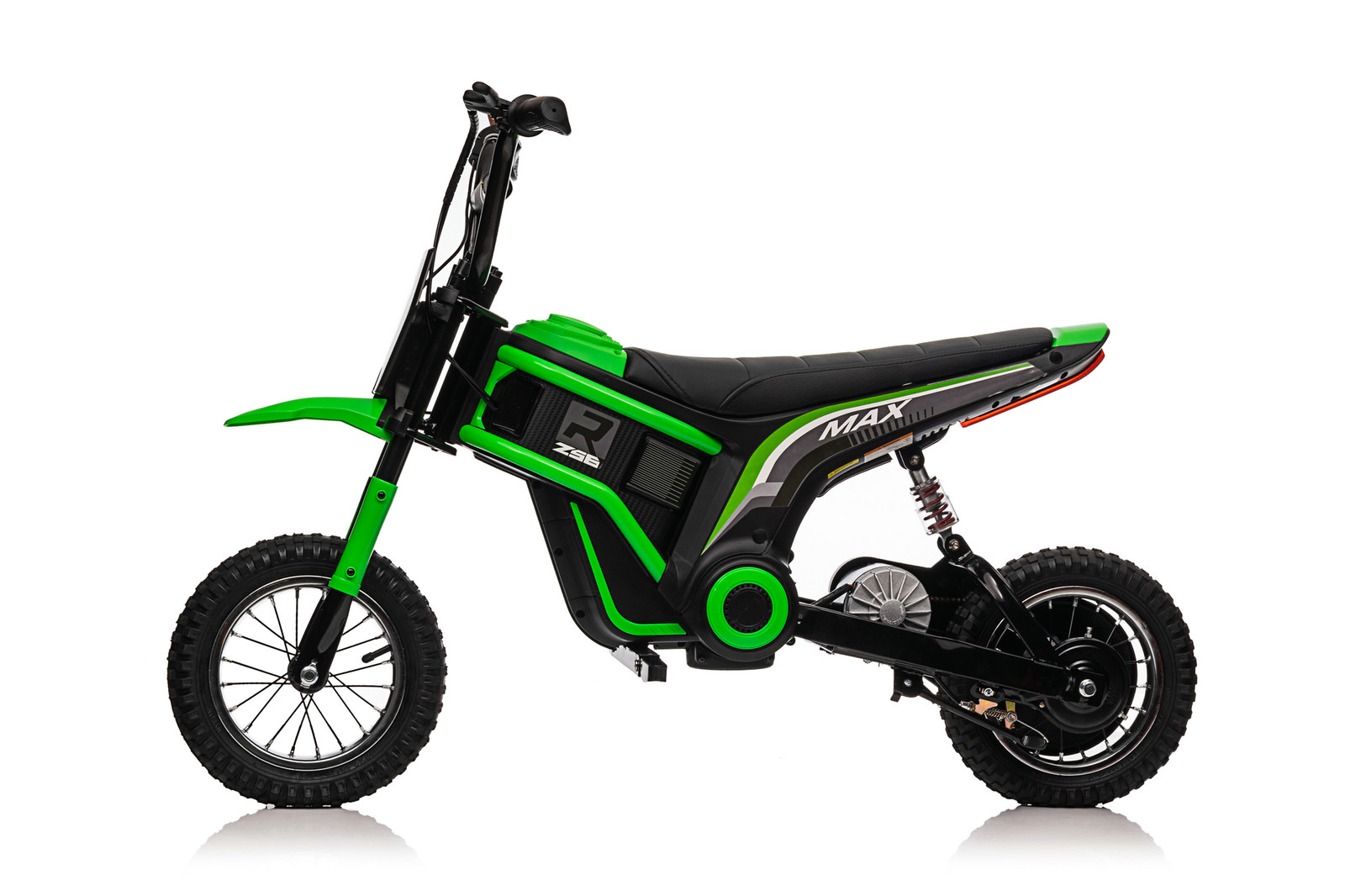 Electric Ride On 24v Dirt Bike Racer 350w -  Green gallery image 4