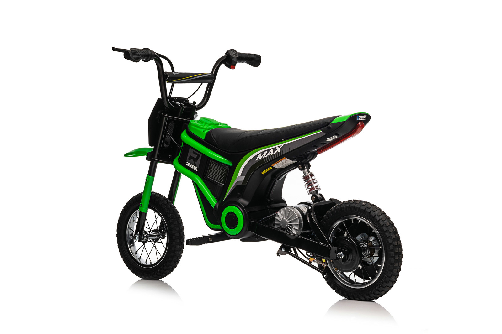 Electric Ride On 24v Dirt Bike Racer 350w -  Green gallery image 5