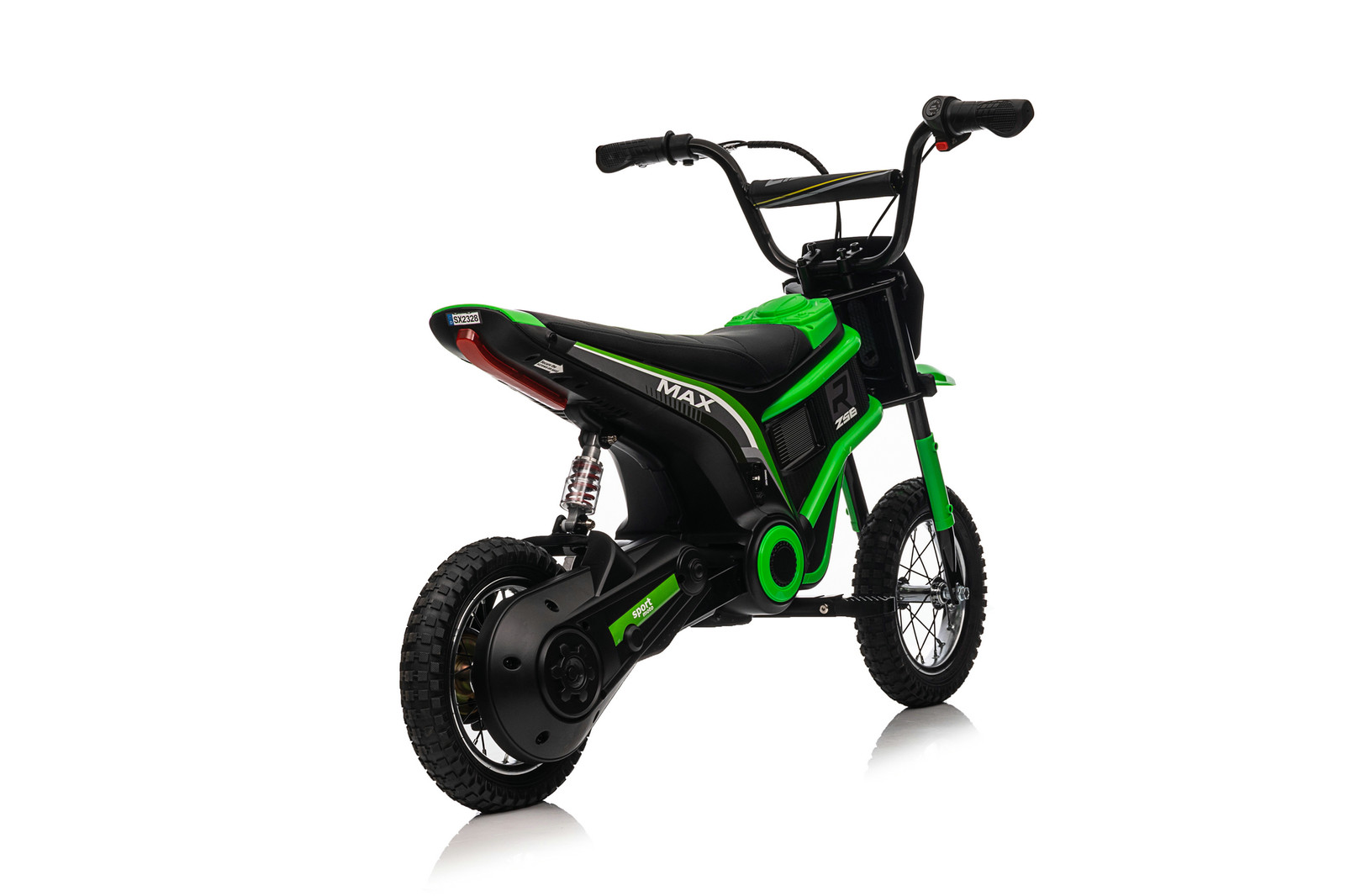 Electric Ride On 24v Dirt Bike Racer 350w -  Green gallery image 6