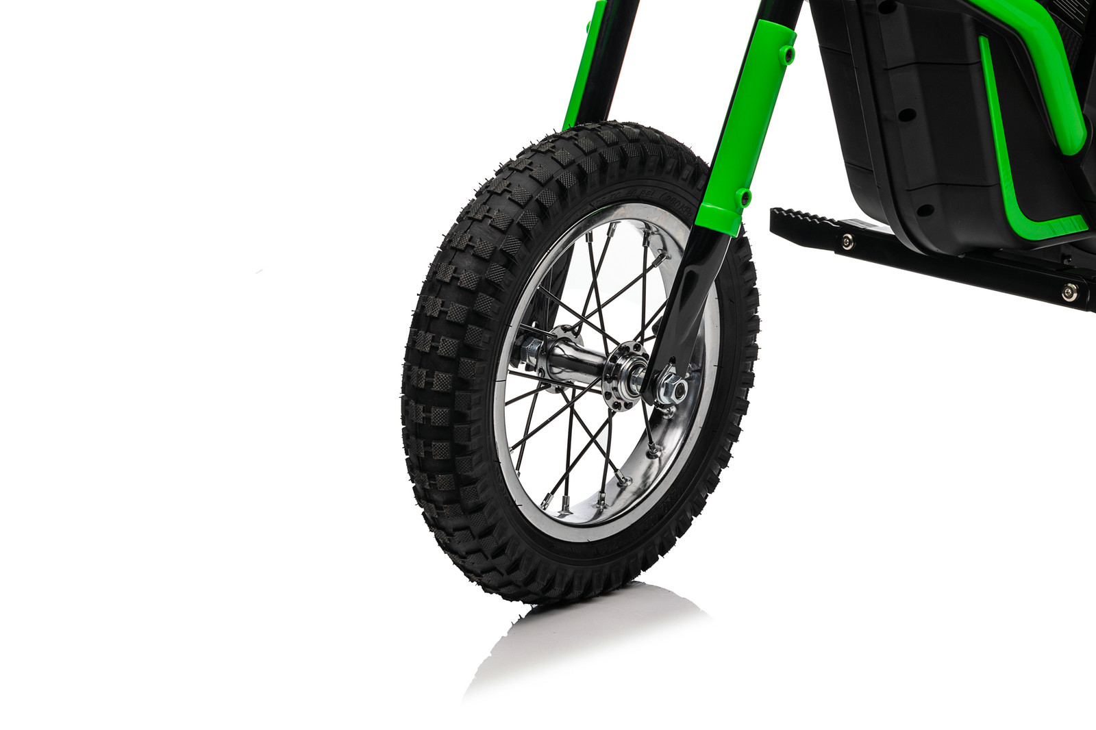 Electric Ride On 24v Dirt Bike Racer 350w -  Green gallery image 8