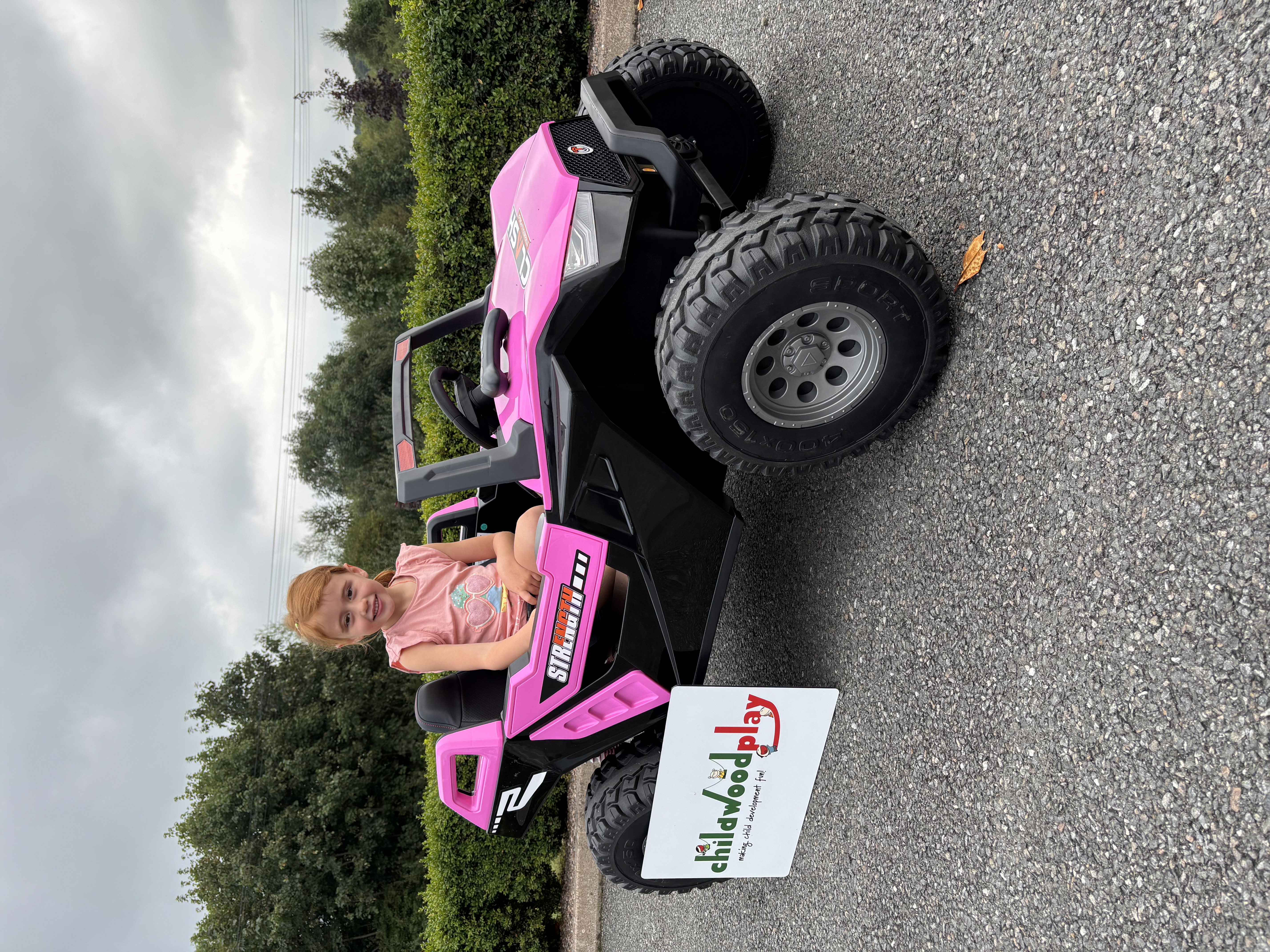 Electric Ride On 24v Clash XL  Pro® Pink  Ride on Buggy - 4 Wheel Drive