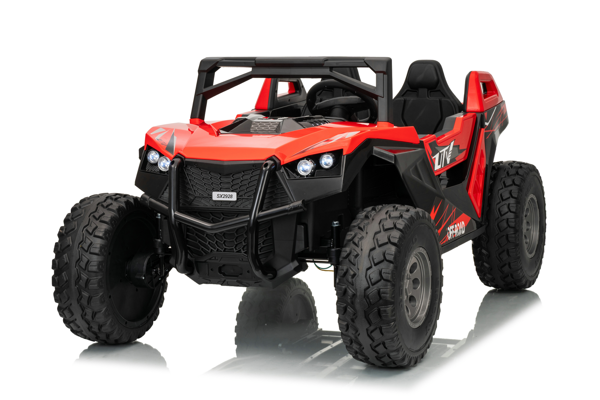 Electric Ride On 24v Clash XL - Pro® Ride on Buggy - 4 Wheel Drive -RED - Ride On Toys from ChildWood Play