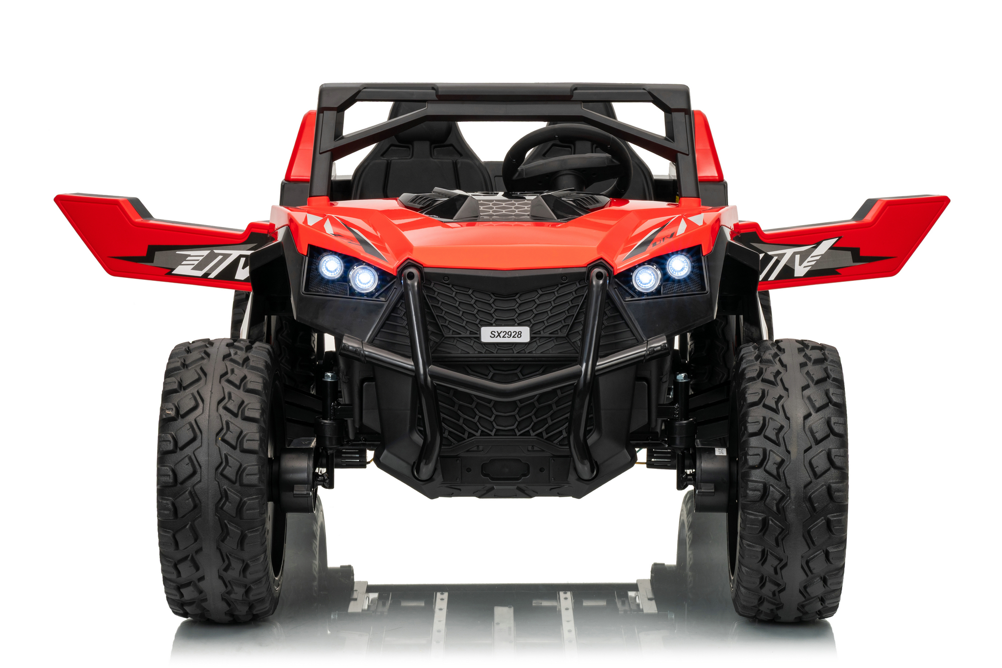 Electric Ride On 24v Clash XL - Pro® Ride on Buggy - 4 Wheel Drive -RED