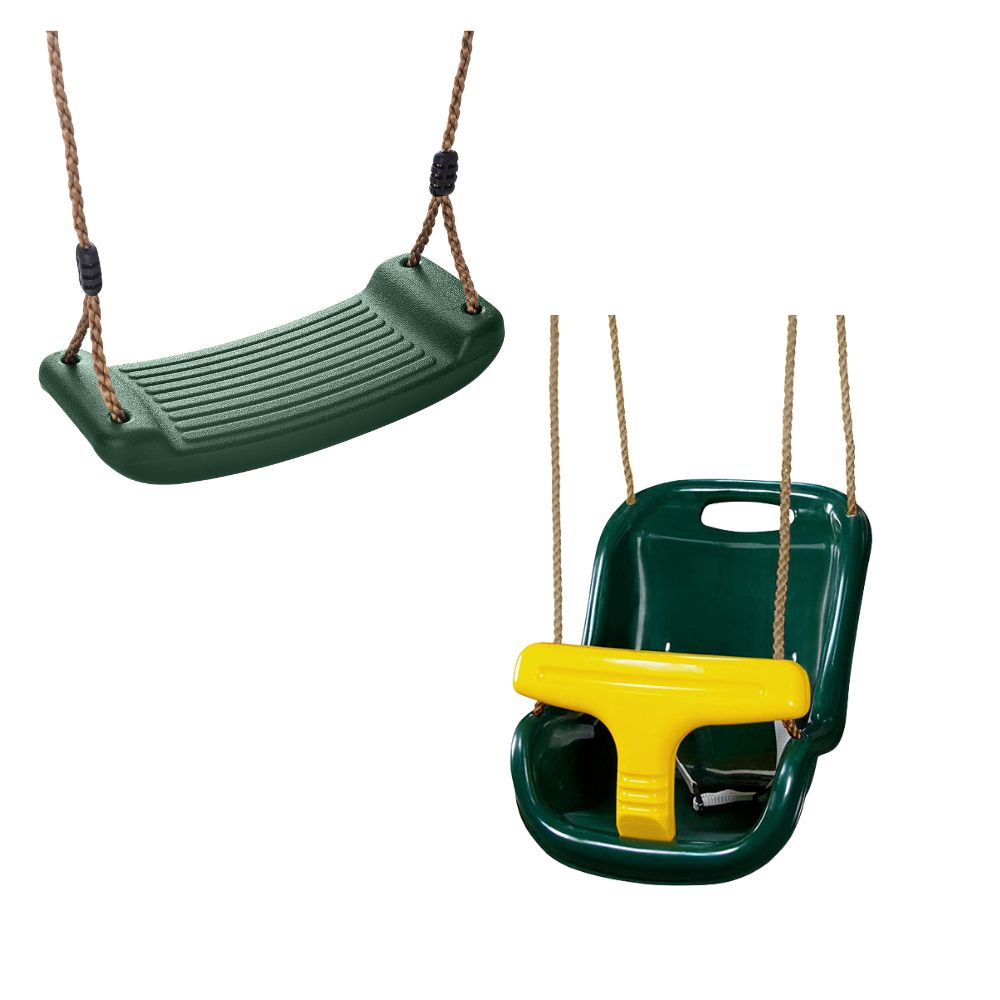 Kids & Toddler Swing Seat Bundle – Garden Swing Seats for Climbing Frames - Climbing Frame Accessories