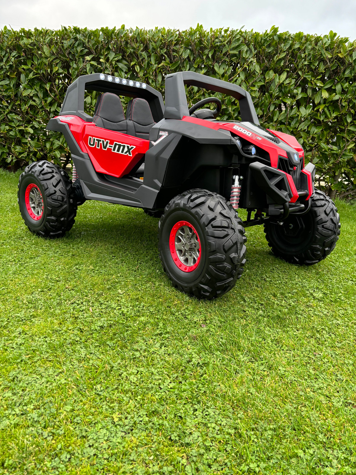 Electric Ride On 24v UTV Max power MX - Red gallery image 4