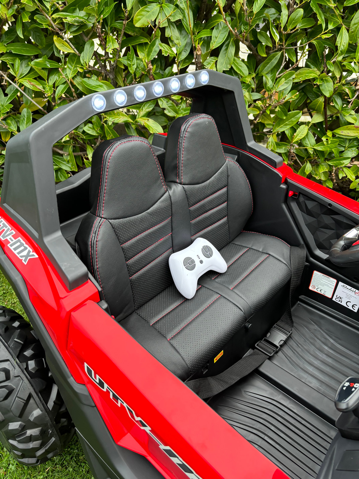 Electric Ride On 24v UTV Max power MX - Red gallery image 9