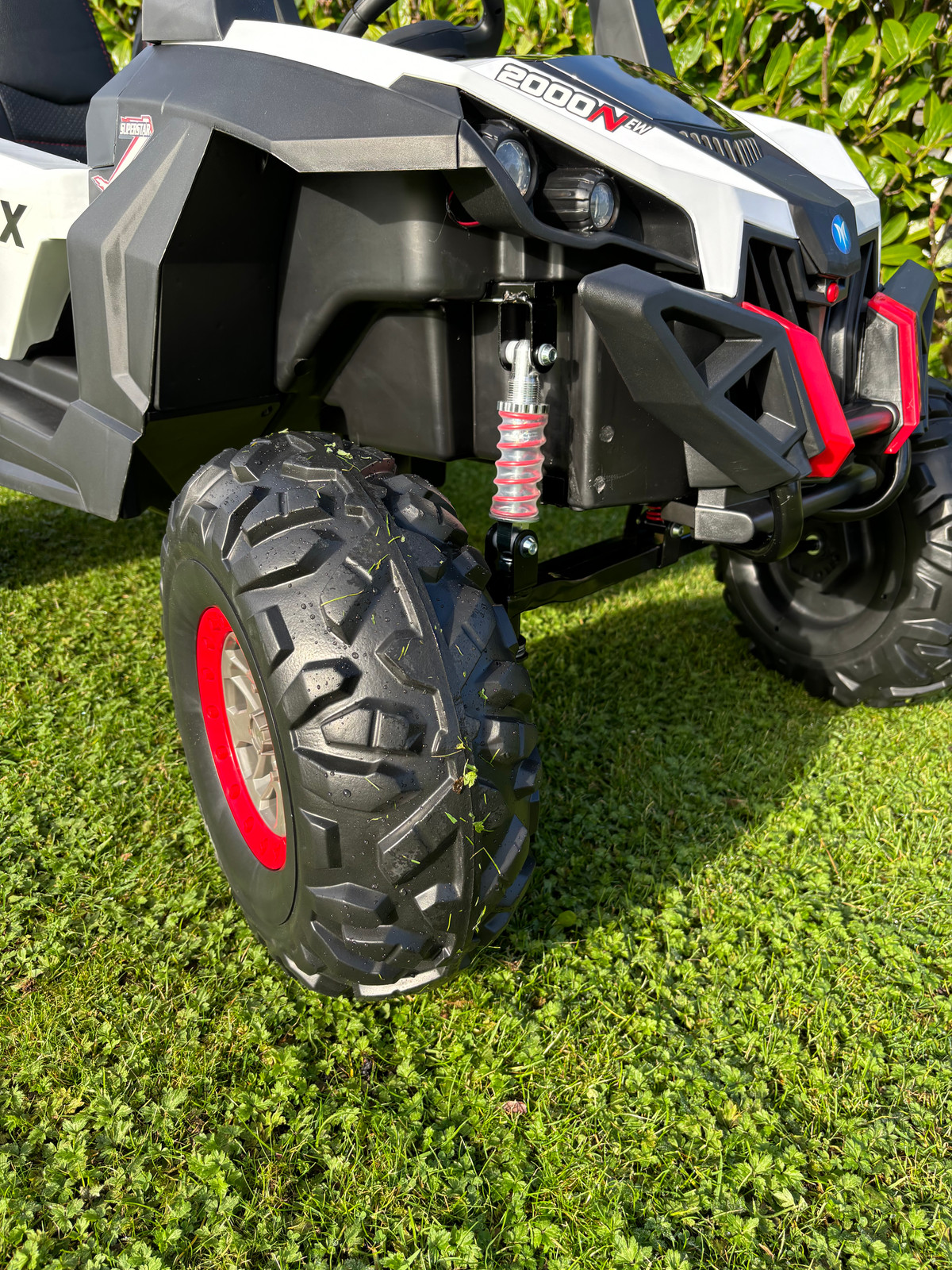 Electric Ride On 24v UTV Max Power MX - White image 5