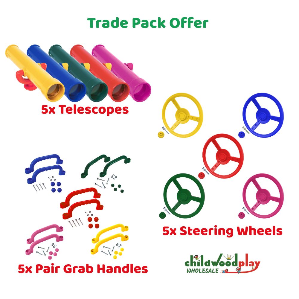 Climbing Frame Accessories Trade Pack | Telescopes, Wheels & Handles – ChildWood Play®