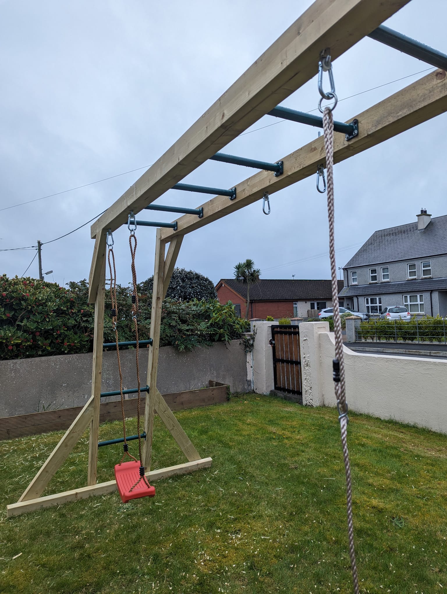 Metal Monkey Bar – Climbing Frame Accessory image 1