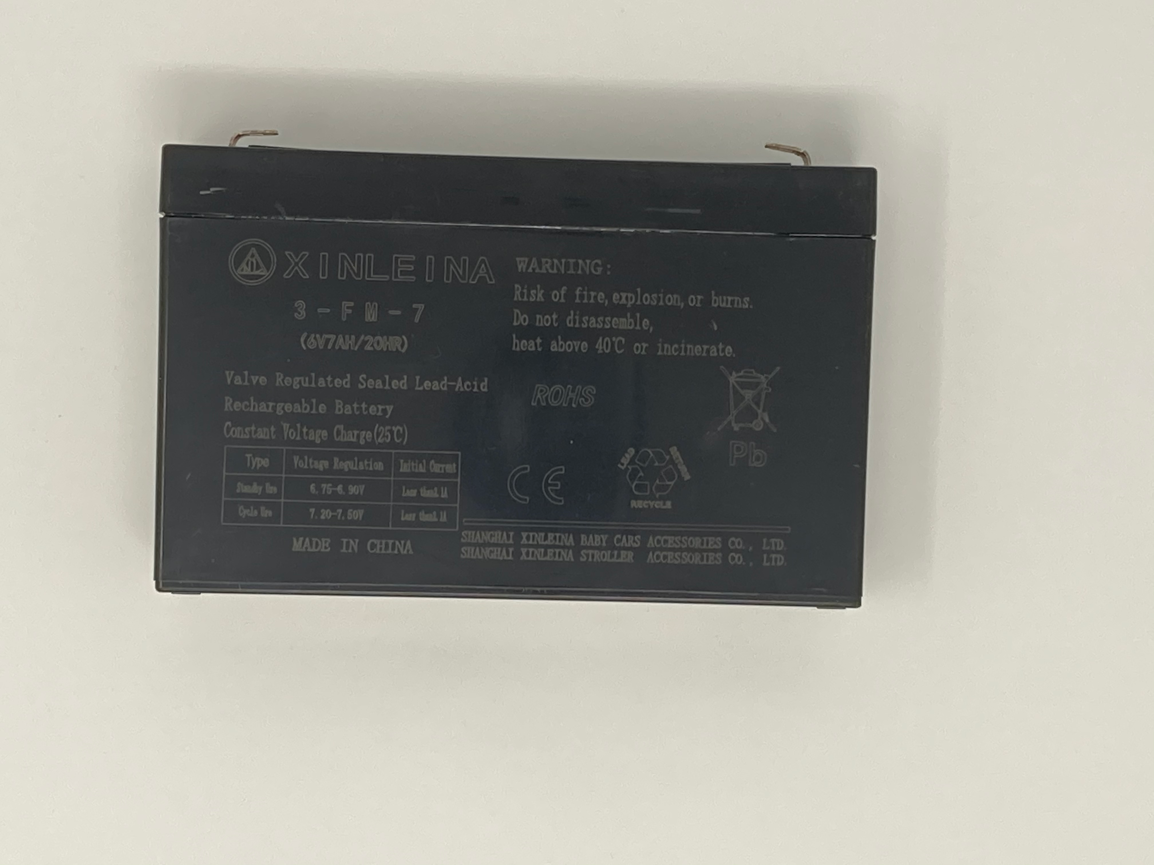 6v 7Ah  Battery image 1