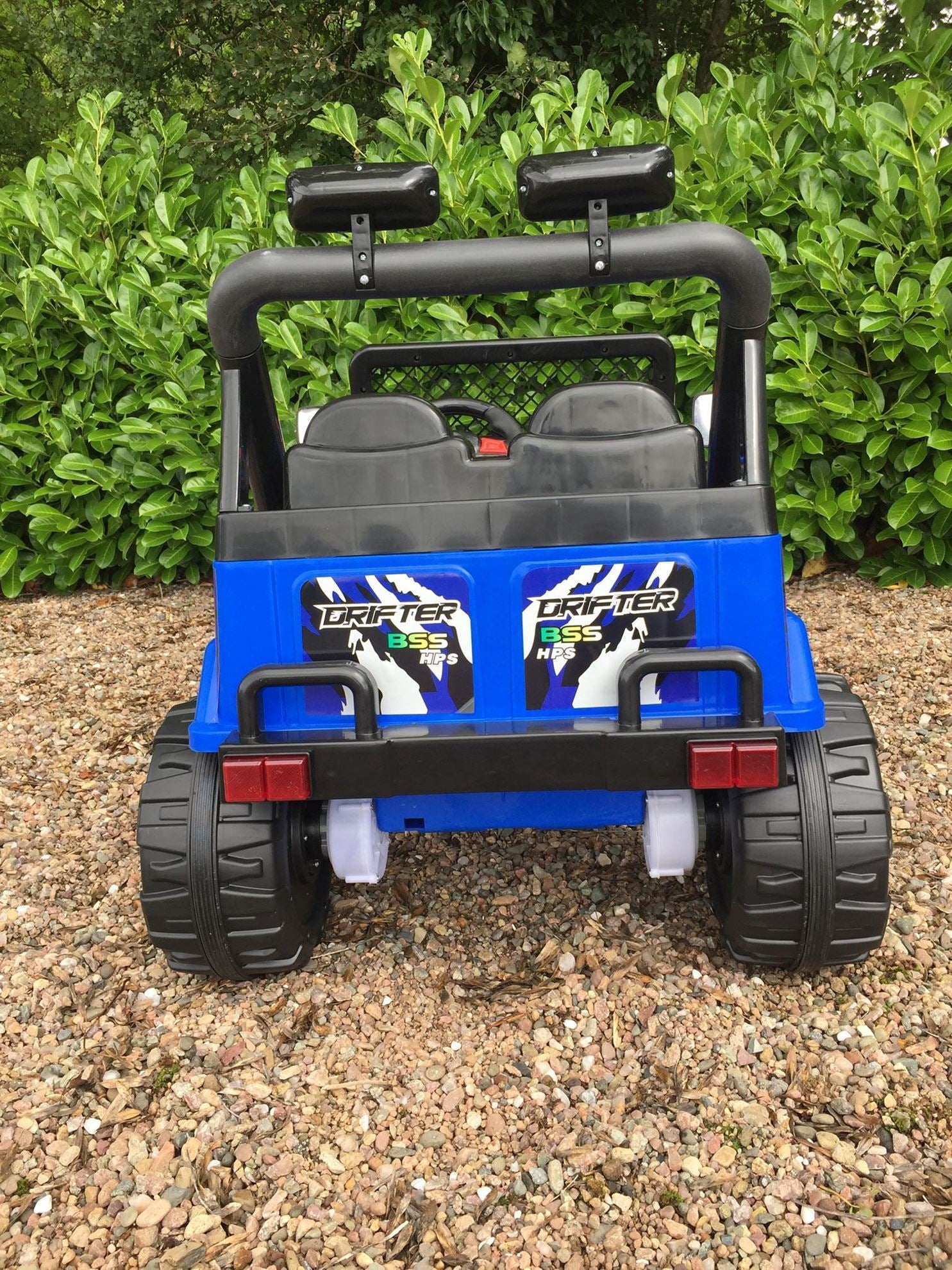 Drifter 12v 2 Seater 4x4 Ride on Jeep Truck Blue