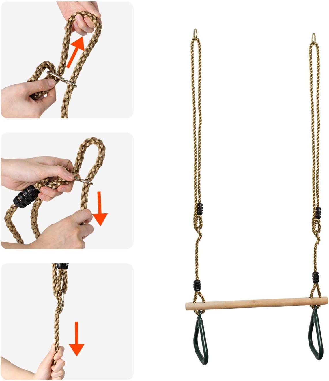 Trapeze Bar with Gymrings