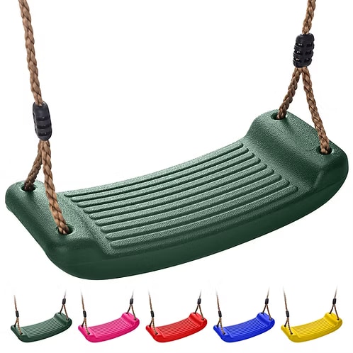 Garden Swing Seat for Kids | Outdoor Replacement Swing for Wooden Climbing Frames