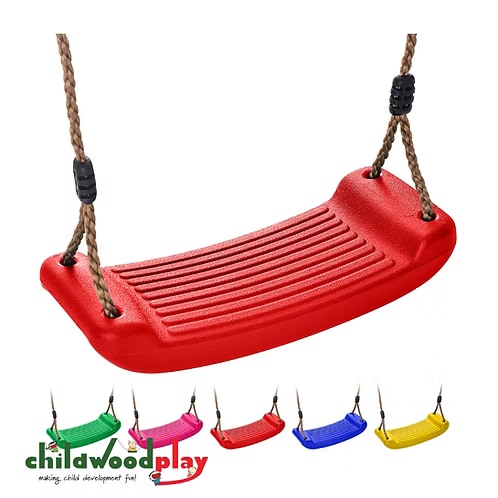 Garden Swing Seat for Kids | Outdoor Replacement Swing for Wooden Climbing Frames